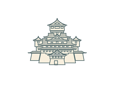 Shiro. [Japanese Castle]