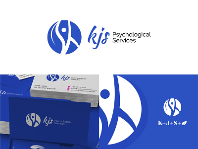KJS Psychological Services Logo Design branding corporate healing health identity logo logo design branding logo designer logo designs logodesign logotype phychology