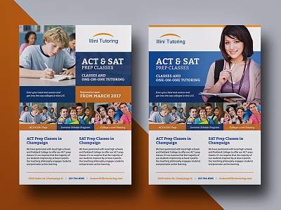 Education Flyer Design act admission class college education flyer high school poster sat school student