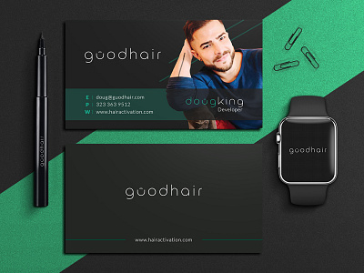 Business Card Design branding business card corporate identity hair men name card parlour post card saloon stationary women