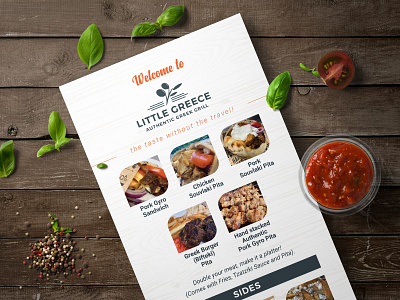 Little Greece Menu