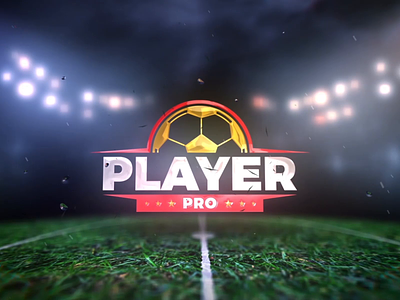 PlayerPro Intro adobe after effect aftereffects animation field fifa football intro logo motion sports