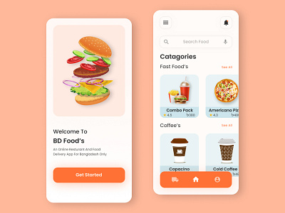 BD Food's. A Food Delivery App.