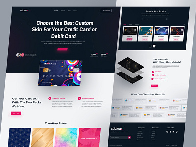 Card's Custom Skin Selling Website. card skin selling website crypto crypto website e commerce website hire designer inspiration landing page design landing page ui ux latest latest ui ux design nft nft website pro trending ui ux design web design web design ui ux website design website ui ux