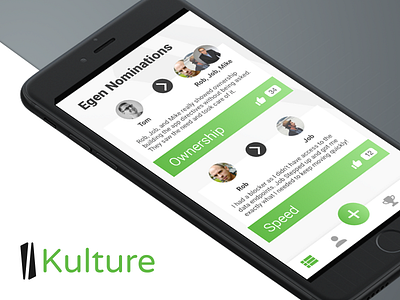 Kulture App branding culture feed mobile app professional social ui ux