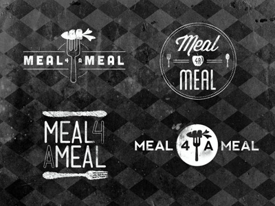 Meal 4 A Meal food logos losttype meal