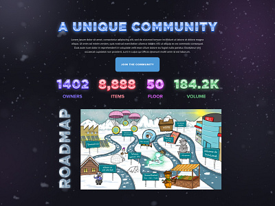 NFT project - SNOWPUNKZ blockchain branding cryptoart cryptocurrency design nft ui