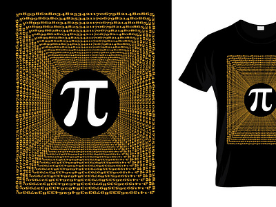 Pi Day & Math Lover T-shirt Design
