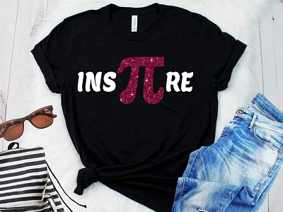 Math is a Piece of Pie - Pi Day & Math Lover T-shirt Design