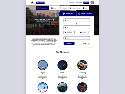 IRCTC - Redesign