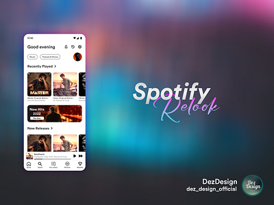 Spotify - Light Version app branding design graphic design icon illustration logo mobile spotify spotify light ui ux vector whitie