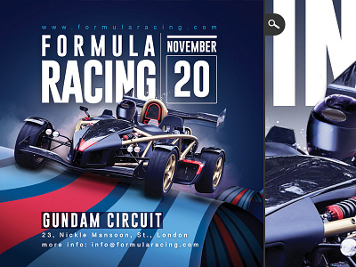 Formula Racing Club Flyer bundle car circuit club competition driver flyer formula lap race racer racing