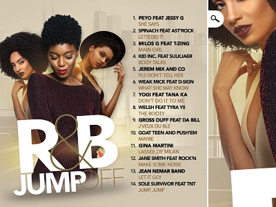 Rnb Music Flyer artist club concert dance flyer live performance music night party rnb singer