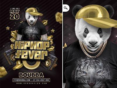 Hiphop Fever Club Flyer Template