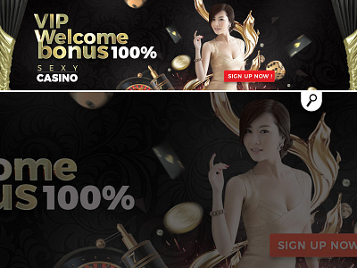 1920x480 casino banner vip welcome banner casino dice gambling game online player playing cards roulette slot machine vip welcome bonus