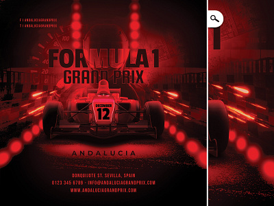 Formula 1 Grand Prix Flyer automobile formula 1