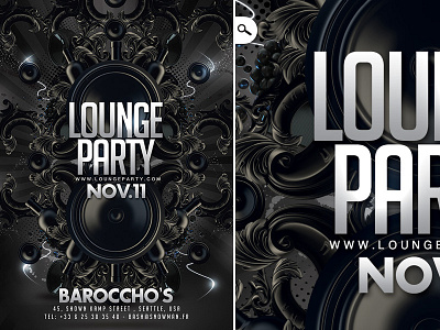 Lounge Party Flyer