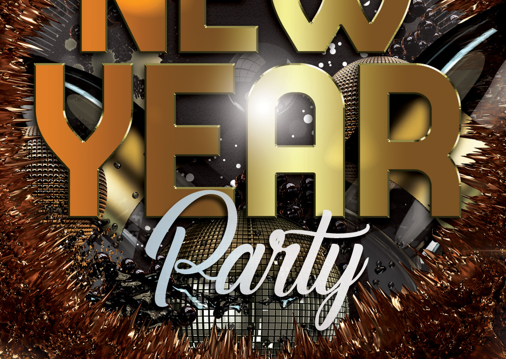 New Year Party by n2n44 on Dribbble