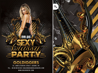 Sexy Classy Party Flyer