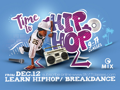 Hip Hop Session Flyer breakdance dance dancer flyer hip hop hiphop jam lesson music school session street