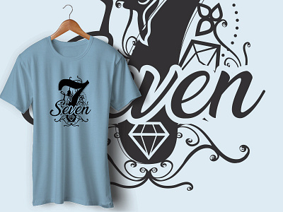 Seven Tshirt 7 apparel classy cute design diamond sale seven sweet t shirt tshirt woman fashion