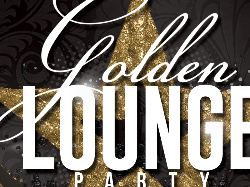 Golden Lounge Party by n2n44 on Dribbble