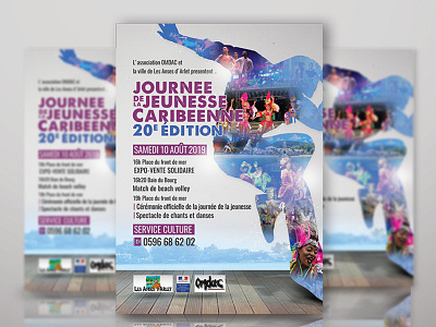 20th edition of caribbean day flyer by n2n44 on Dribbble