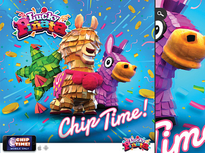 Lucky Pinata Chip Time dribbble