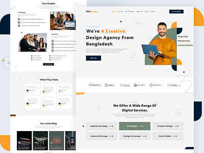 Digital Agency Landing  Page