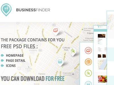 Free Businessfinder PSD's files