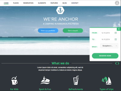 Campsites designs, themes, templates and downloadable graphic elements ...