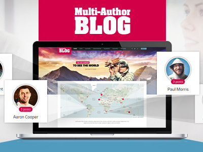 Multi-Author BLOG authors of ebooks cooking culture events multilingual politics reviews sports theme traveling wordpress