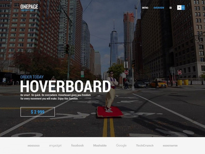 OnePage WordPress Theme