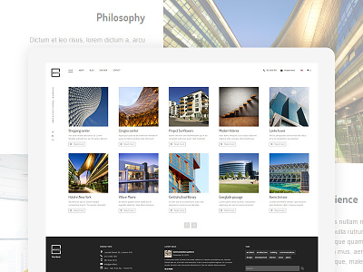 Architect WordPress Theme architect designer fullscreen multilingual theme wordpress