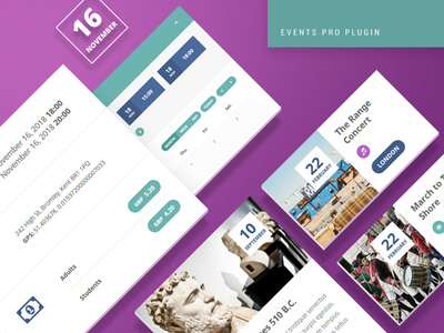 Events Pro WordPress Plugin event management events plugin directory theme wordpress themes wordpress