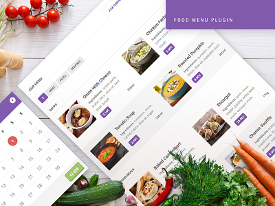 Food Menu WordPress Plugin