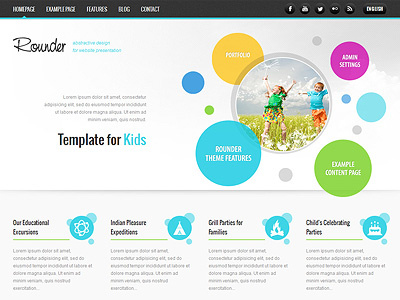 Bubbles Effect in Slider aitthemes business clean corporate responsive template theme unique wordpress