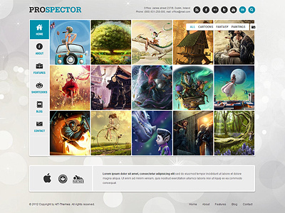 Portfolio Wp Theme aitthemes portfolio prospector template theme webdesign website wordpress