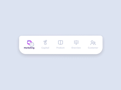 Tabbar Animation - UI Design animation app branding icons menu mobile tabbar ui uiux