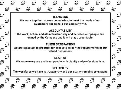 OUR CORE VALUES business