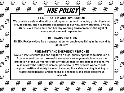 OUR HSE POLICY business