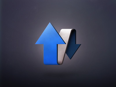 Developer Tool Icon app icon application arrow arrows blue developer icon lion osx tool