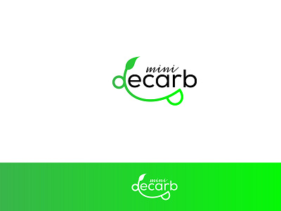 letter D leaf and spoon logo letter d leaf logo letter d logo letter d spoon logo