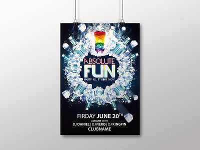 Absolute Fun Free Party Flyer absolute fun flyer design free party flyer
