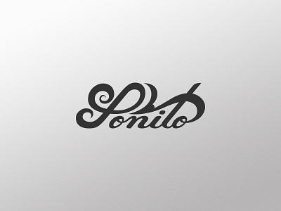 Sonito Logo company logo personal logo script logo