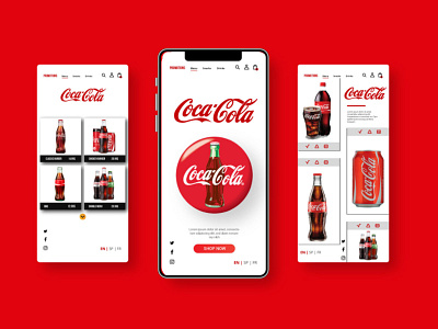 Coca-Cola App Challenge abstract abstract logo amazing logo architecture beautiful logo branding design illustration nature poster typography ux vector