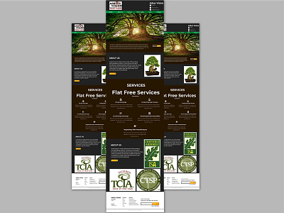 Health & Tree Web Site Template