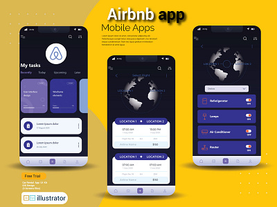 Airbnb App Design