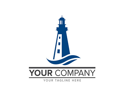 Lighthouse logo Vector