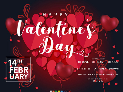 Valentine's Day Poster Design